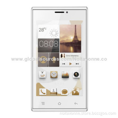 4" WVGA screen 480*800 pixel smartphone, with GPS, WiFi, BT,DDR 512M Flash 4G, GSM/WCDMA